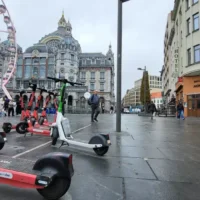 Scooter accident in Antwerp leaves rider injured