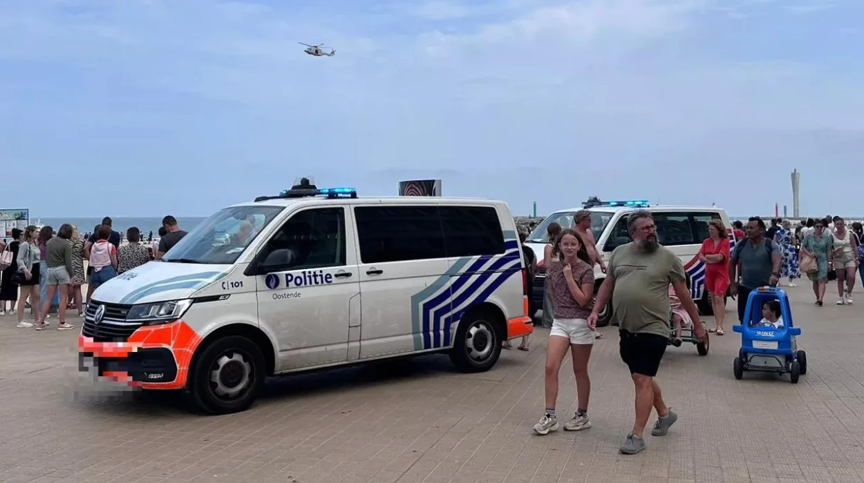Search for missing swimmer continues after two rescued in Ostend