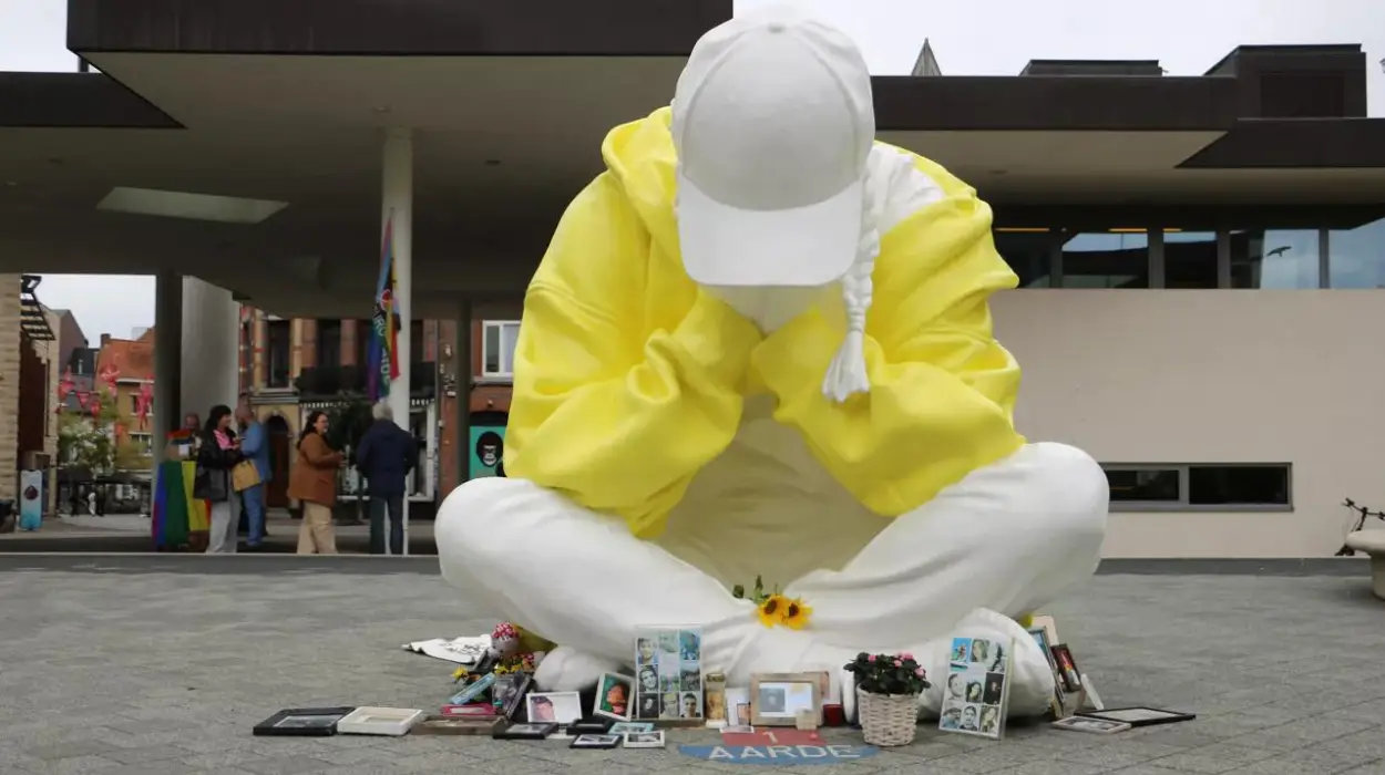 “Silent Struggle” statue raises mental health awareness in Hasselt