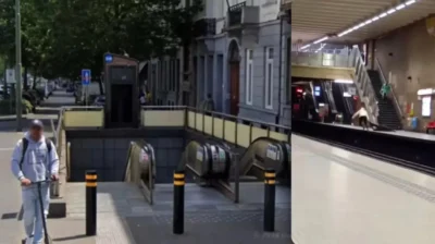 Sint-Jans-Molenbeek metro fight: Two men fall on tracks, suspect arrested for manslaughter