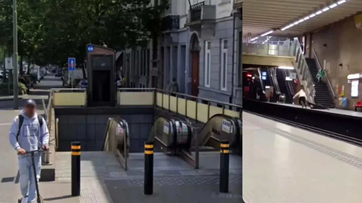 Sint-Jans-Molenbeek metro fight Two men fall on tracks, suspect arrested for manslaughter