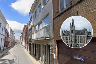 Sint-Niklaas Orders Demolition of Unstable Heritage Facade on Walburgstraat
