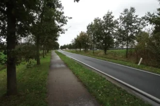 Sint-Niklaas: Work begins on 2-Way N41 cycle path