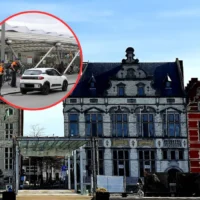 Sint-Niklaas police arrest a flagged person in large-scale operation