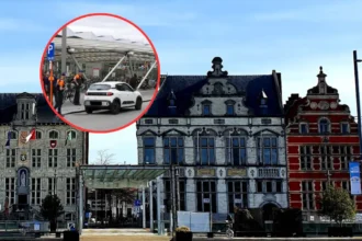 Sint-Niklaas police arrest a flagged person in large-scale operation