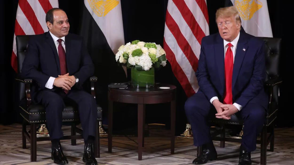 Sisi and Trump discuss Gaza ceasefire and regional peace
