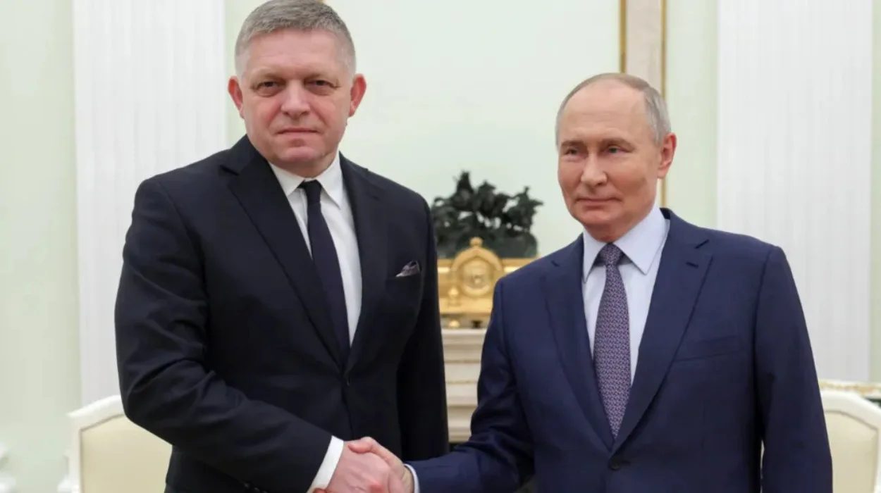 Slovakia’s PM Fico and Putin meet with Ukraine’s gas transit deal about to end