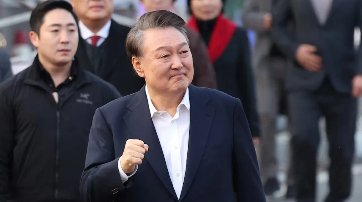 South Korean President Yoon freed from prison