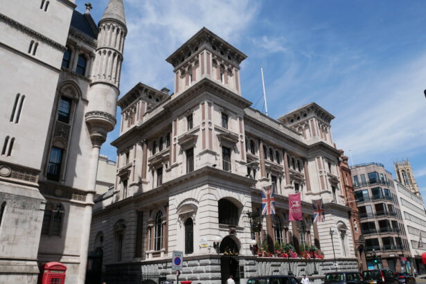 UK inflation rate shown on official economic chart in London 2026