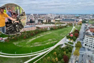 Speed Pedelecs soar in Antwerp Park Spoor Noord Day