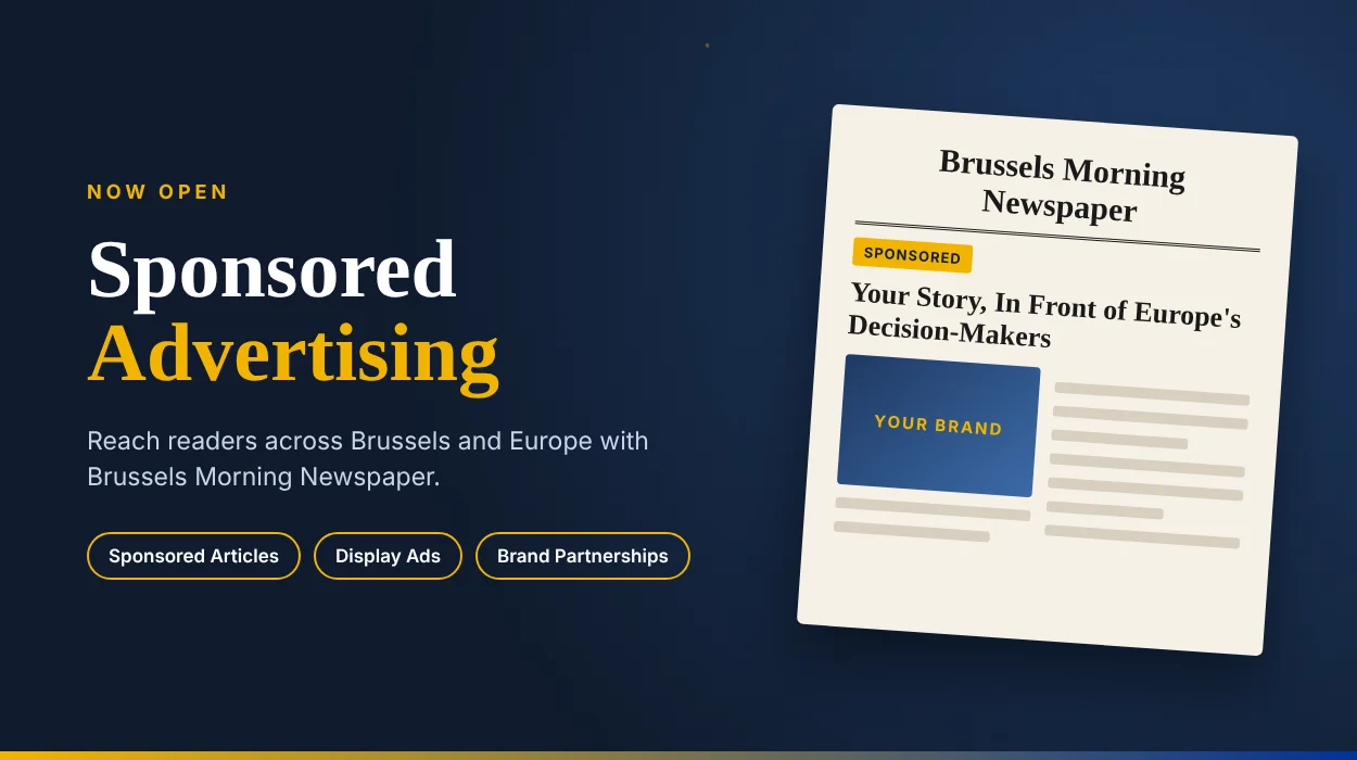 Sponsored Advertising at Brussels Morning Newspaper
