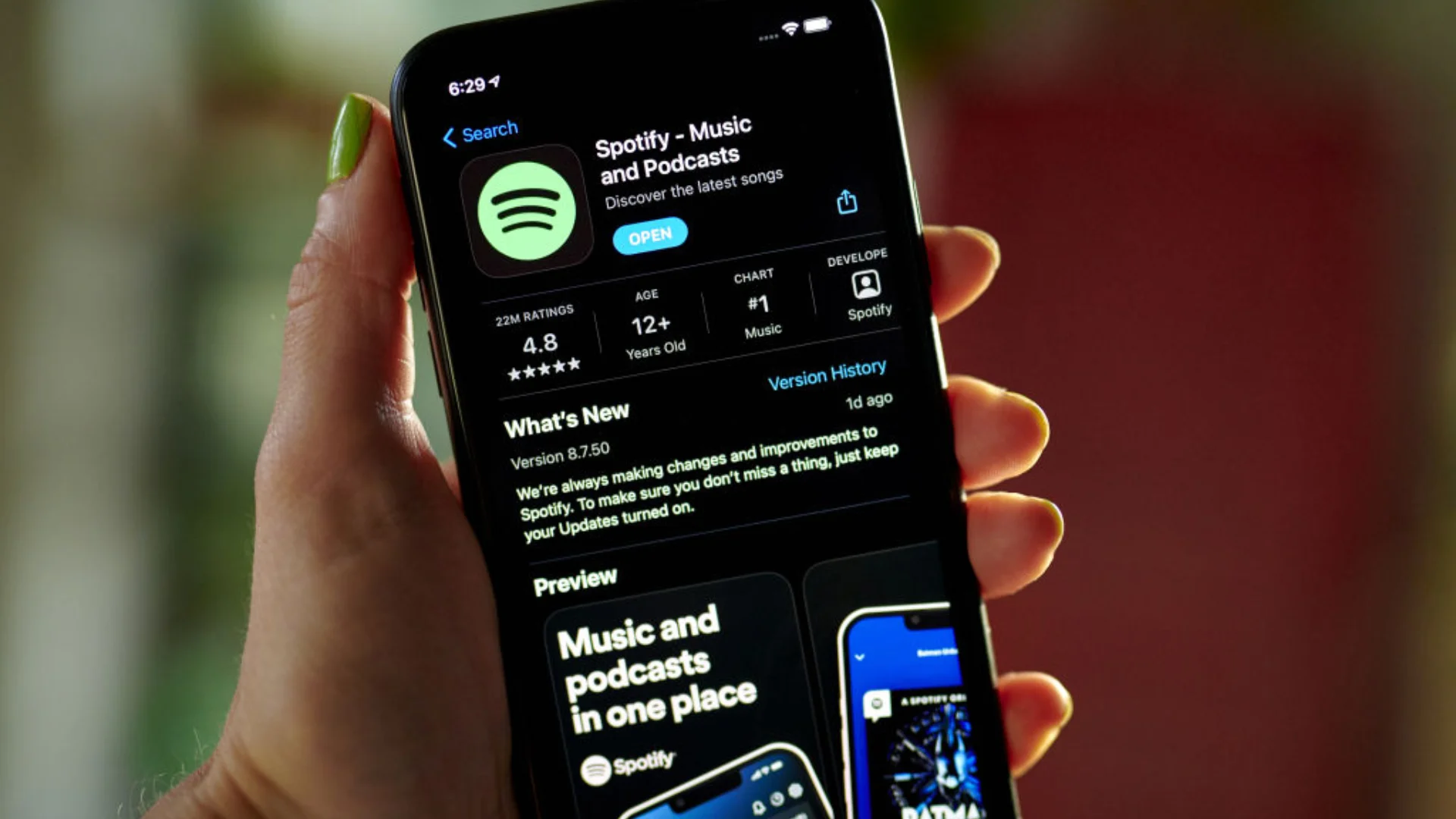 Spotify details app store anti-steering rule violations