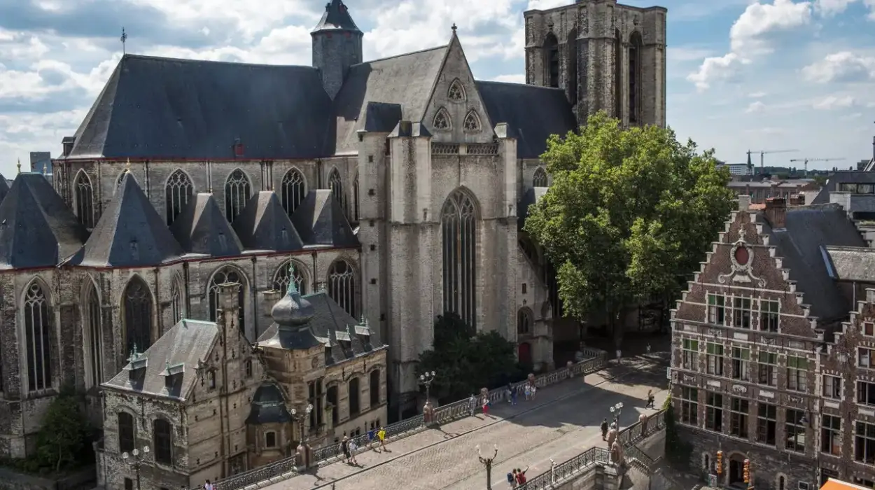 St. Michael's Church Ghent's overlooked gem with 134m tower plans