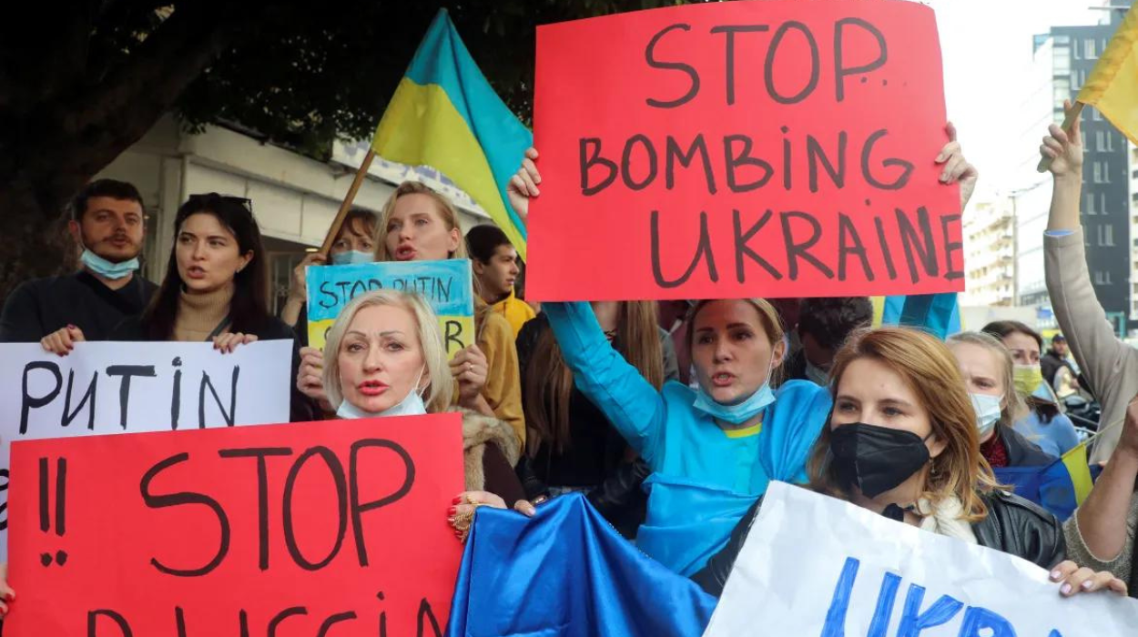 Stand up against Russian aggression Join the October 1 protest