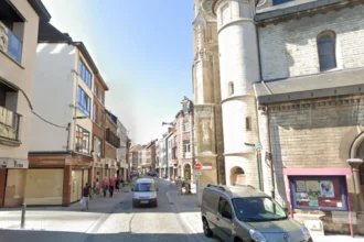 Stapelstraat in Sint-Truiden closed after 30cm subsidence