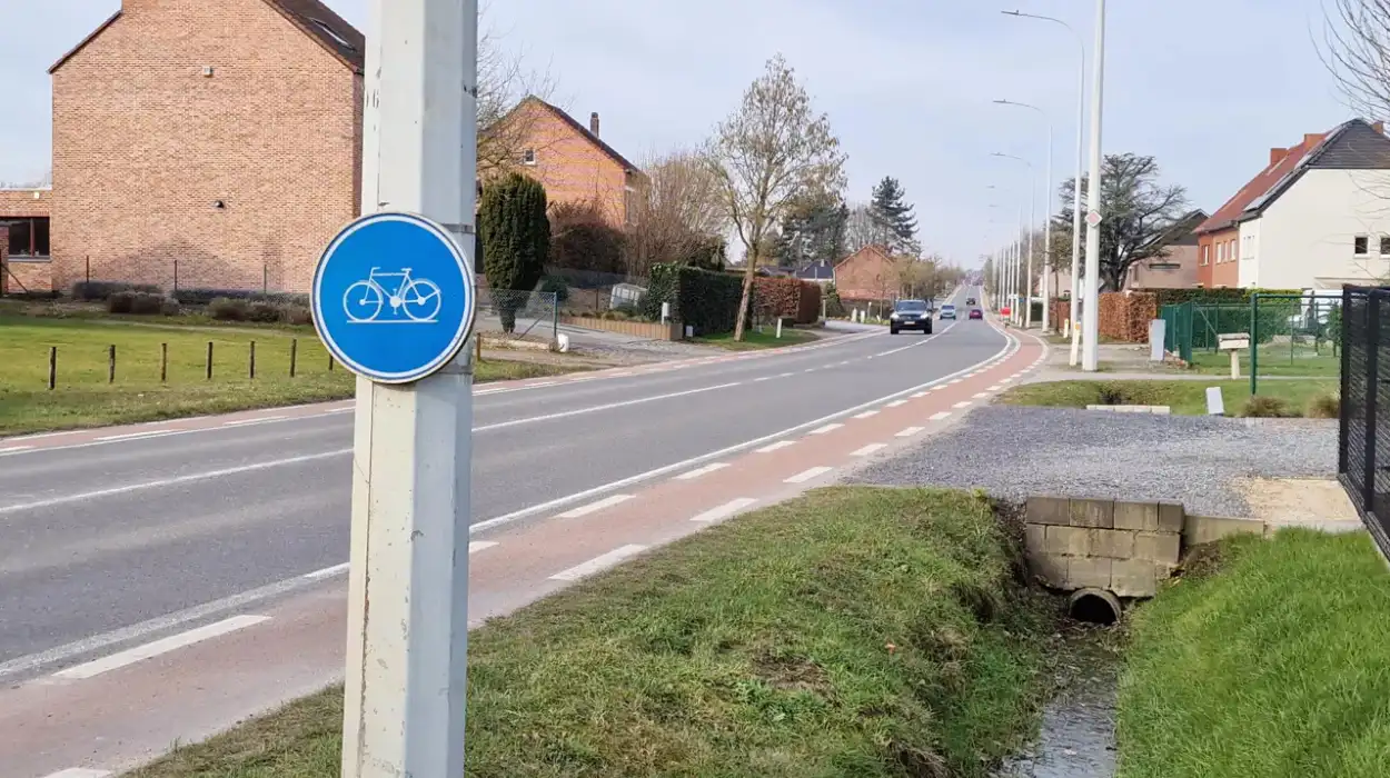Steenweg Diepenbeek cyclists praise 70 to 50 kmh speed cut
