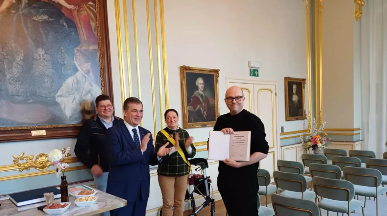 Steven Degryse honoured in Roeselare for his Achievements