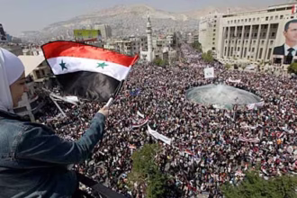 Syria protests live aftermath in urban areas