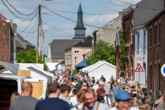 Temploux Flea market a celebration of belgian culture and society