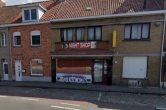 Tielt night shop robbery