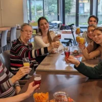 Tienen final-year students care for seniors Lore Schepmans leads initiative