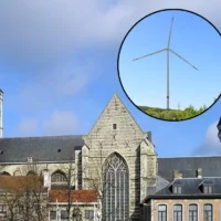 Tienen protests against 2 wind turbines by Renner Energies