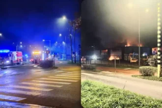 Tienen’s warehouse fire destroys city vehicles, Mayor Partyka reports no injuries