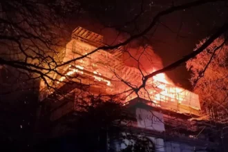 Tivoli Castle fire 80 firefighters respond to emergency