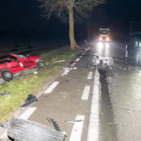 Torhout M27 Rijksweg accident 1 injured, lanes reopened