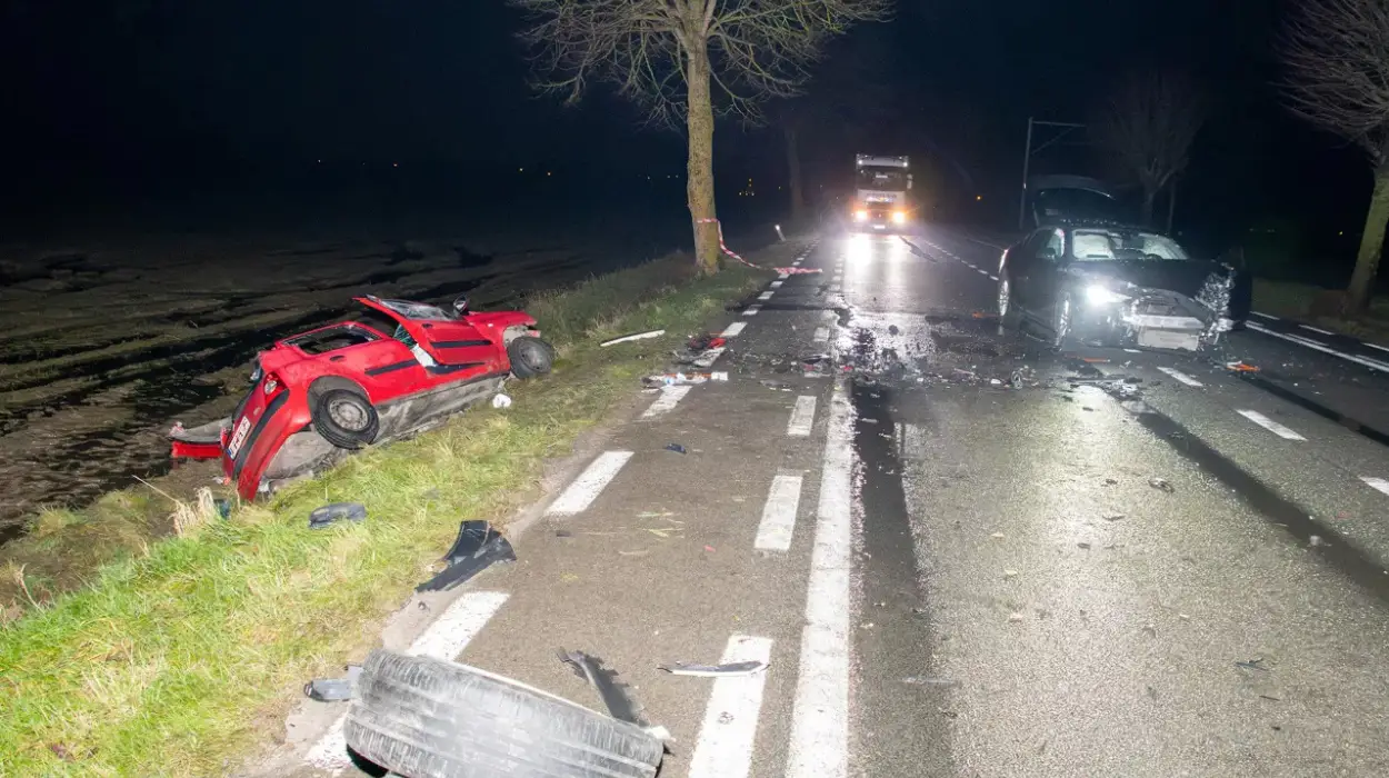 Torhout M27 Rijksweg accident 1 injured, lanes reopened