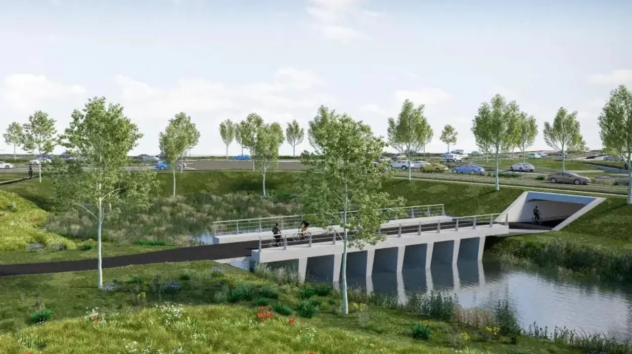 Traffic changes in Dendermonde as Mechelse Poort work begins