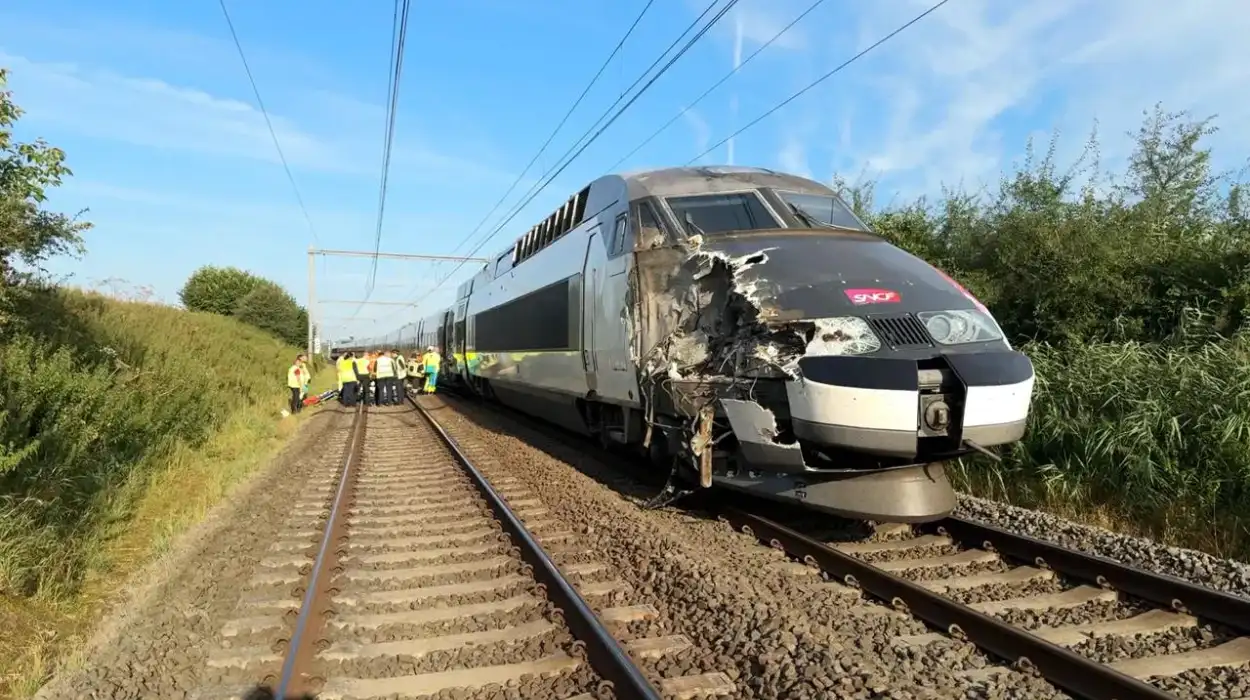 Train services disrupted after accident near Tournai