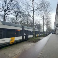 Tram breaks on Gitschotellei, Borgerhout Fix by 1300