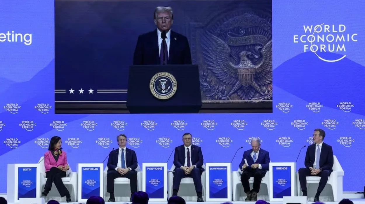 Trump calls for U.S. manufacturing revival and energy expansion at World Economic Forum