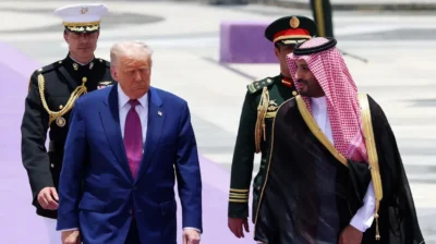 Trump kicks off Middle East tour by reaching Saudi Arabia