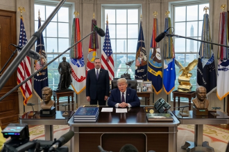 Iran war Update speech by Trump at White House