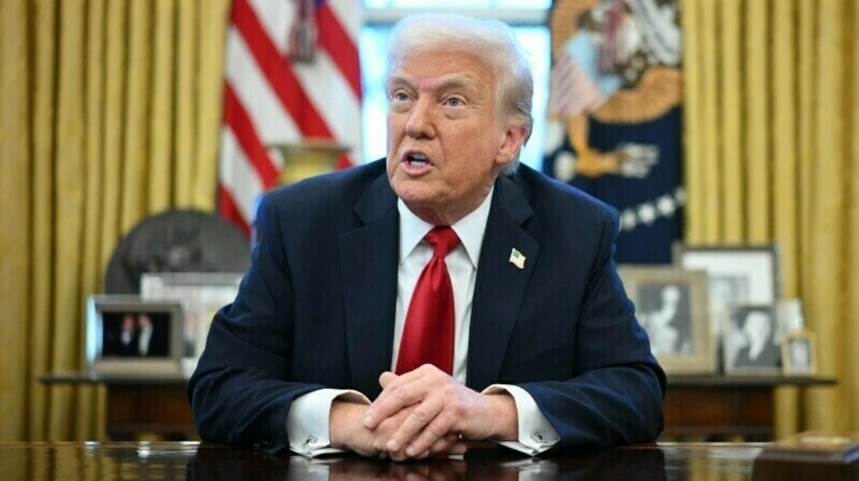 Trump tariff announcement ties trade to sovereignty transfer