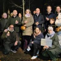 Turnhout plants peace tree A symbol of unity amid global conflicts