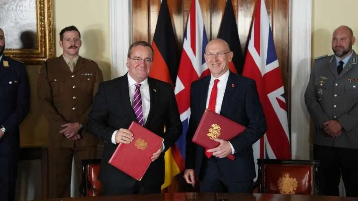 UK and Germany sign defence pact amid rising Russian threat