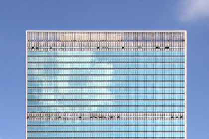United Nations headquarters in New York as four tests of power dominate the UN agenda
