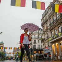 Uccle breaks 22-year rainfall record