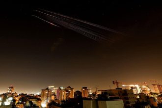air defense intercepts Middle East drone attacks in Gulf region