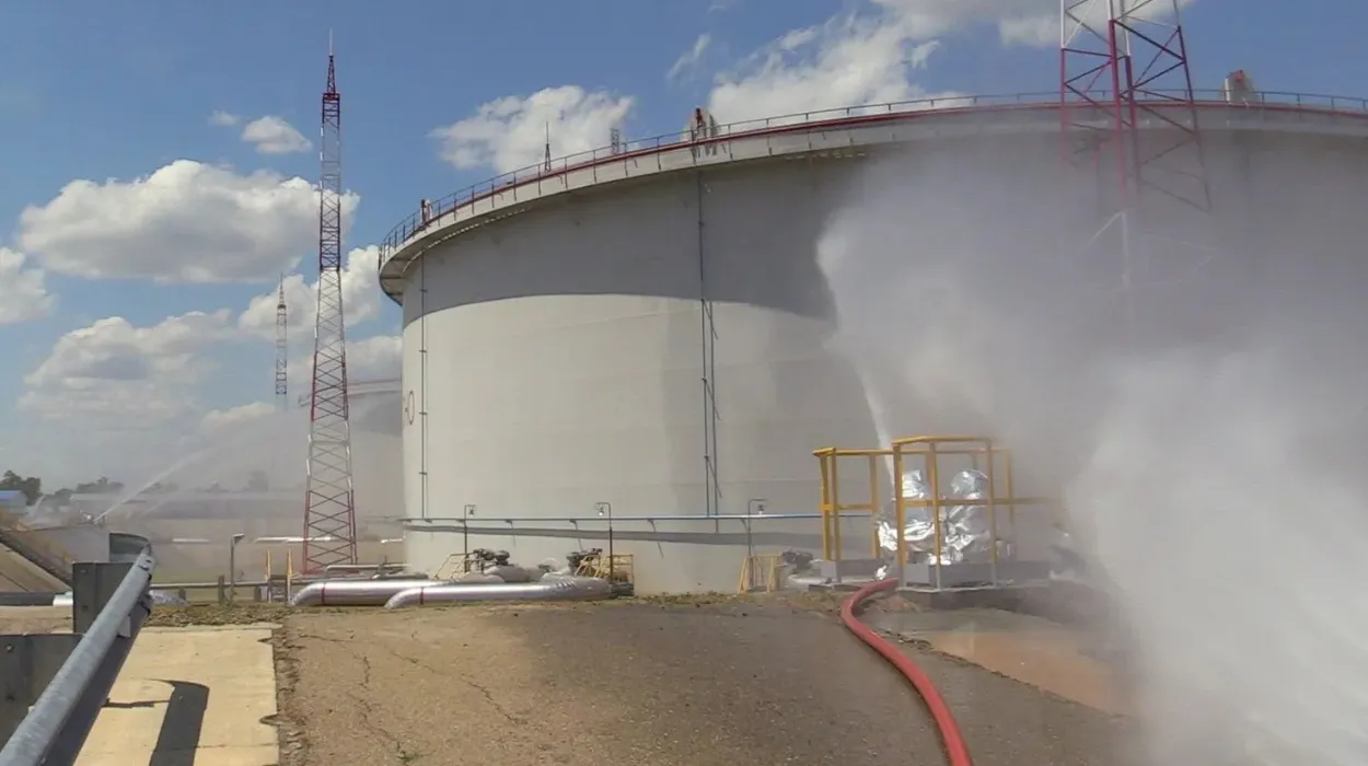 Ukrainian drone attack halts key oil station in Russia