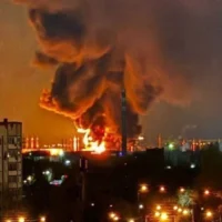 Ukrainian drones hit Russian energy targets in Vologda and Saratov