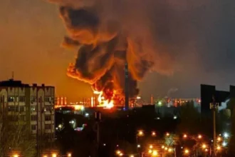 Ukrainian drones hit Russian energy targets in Vologda and Saratov