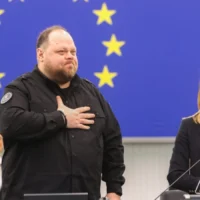 Ukrainian speaker urges EU support in EU Parliament address