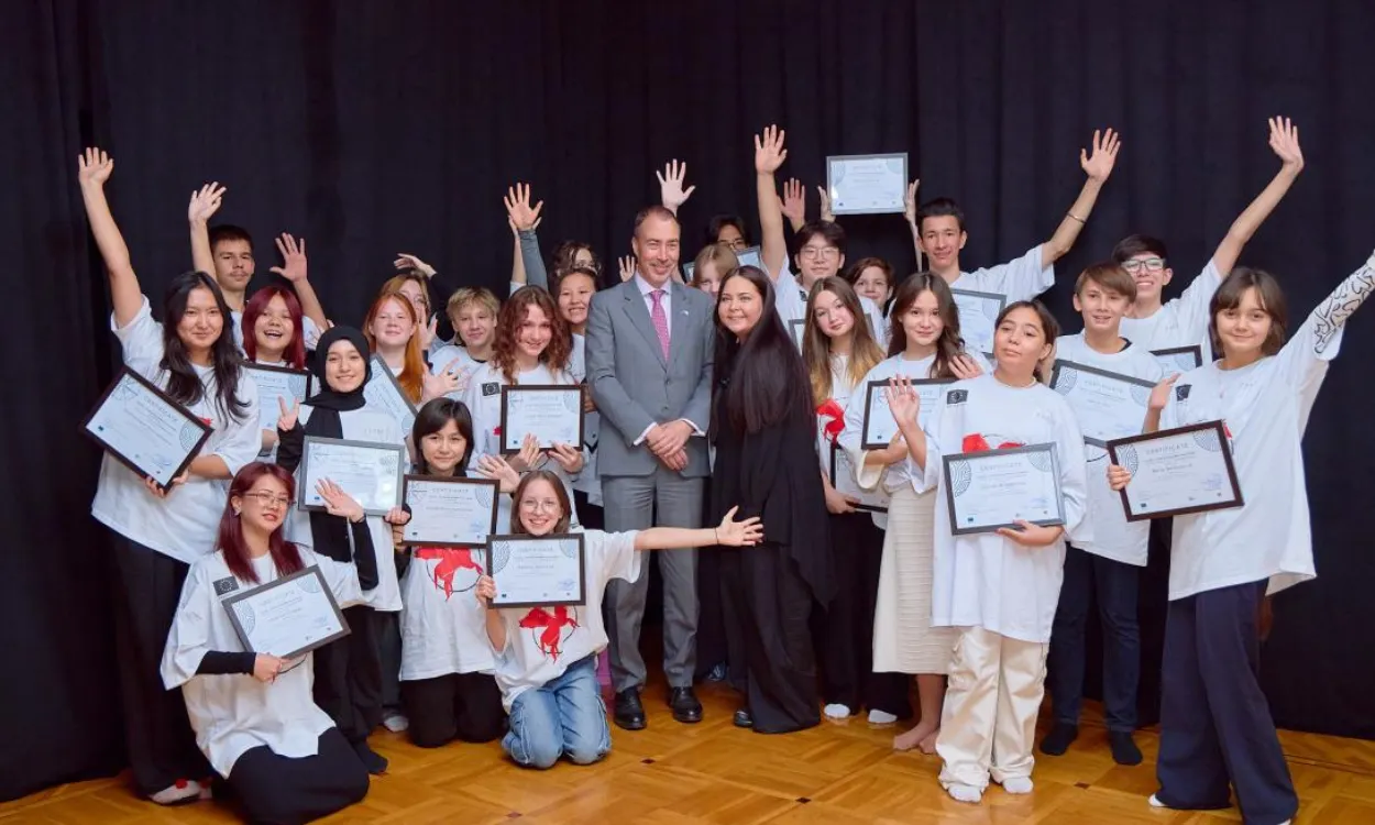 EU film camp offers free education to Uzbek children