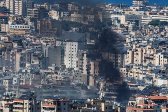 Israel military warning Beirut alerts residents in southern districts of Lebanon capital