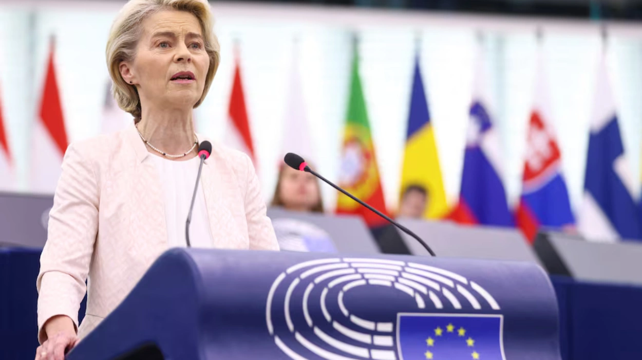 Ursula Von der Leyen outlines vision for second term as EU Commission president