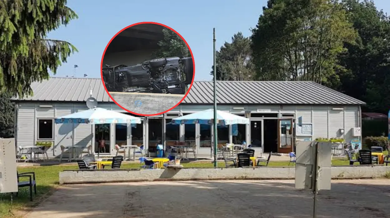 Vehicle slams into bridge in Wezembeek-Oppem